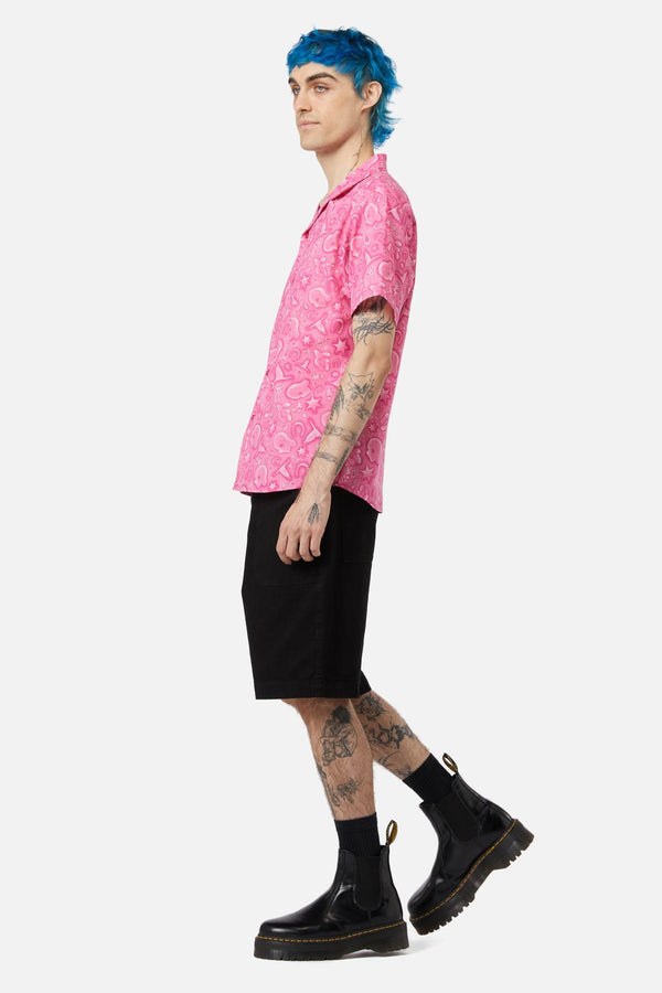 Dangerfield - Outlaw SS Shirt - pink