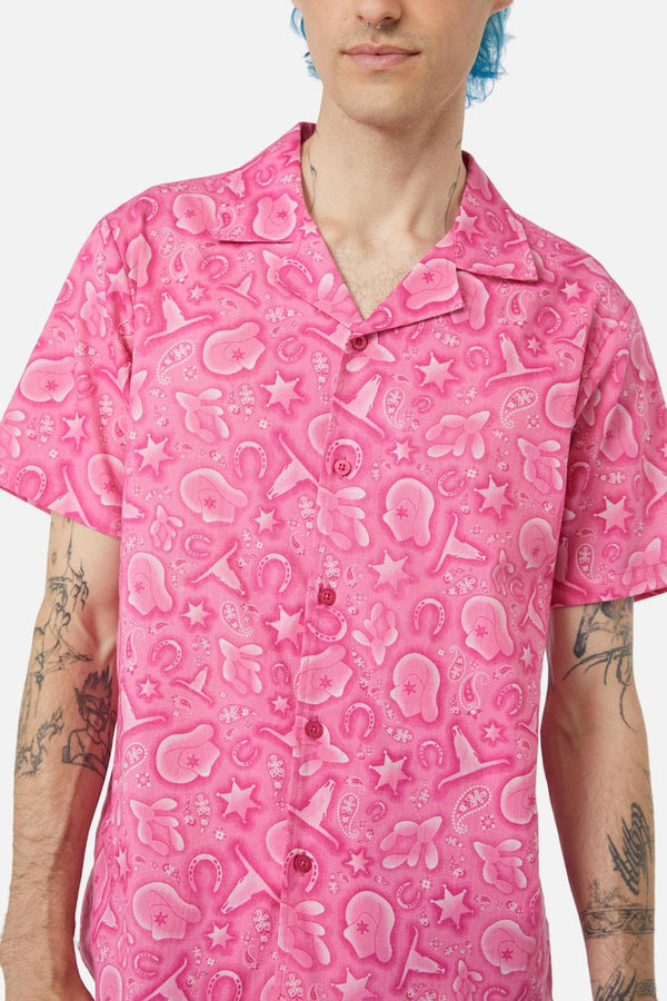 Dangerfield - Outlaw SS Shirt - pink