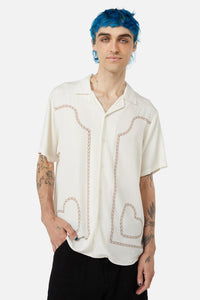 Dangerfield - Boot Scooting SS Shirt - cream