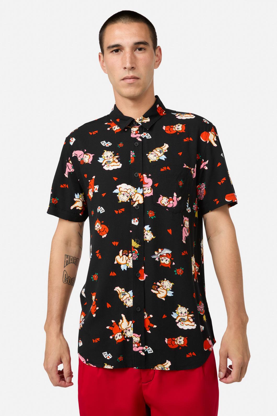 Dangerfield - Lovefound SS Shirt - black