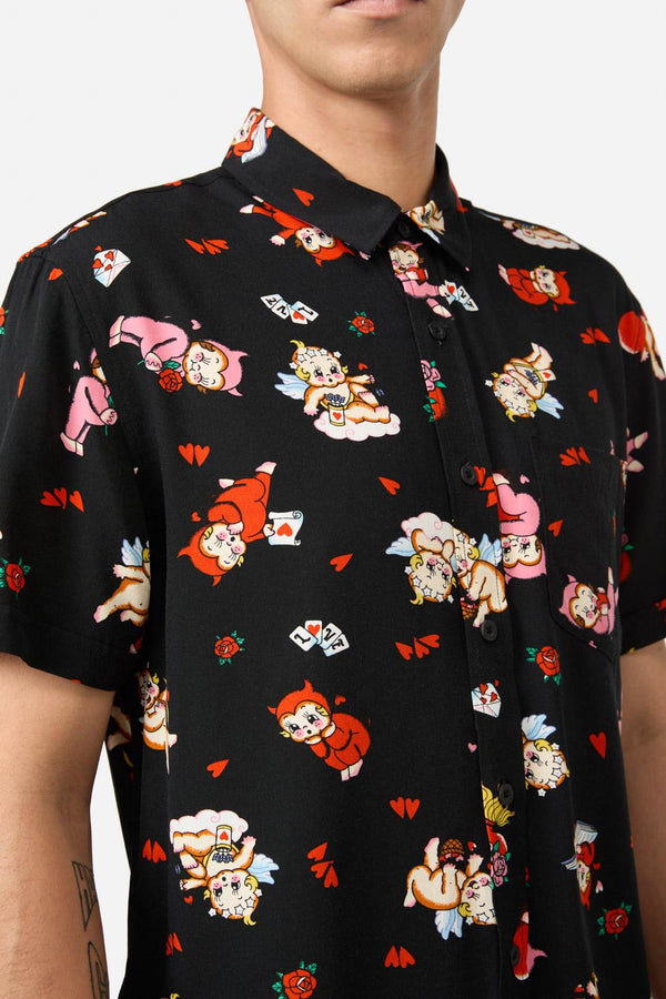 Dangerfield - Lovefound SS Shirt - black