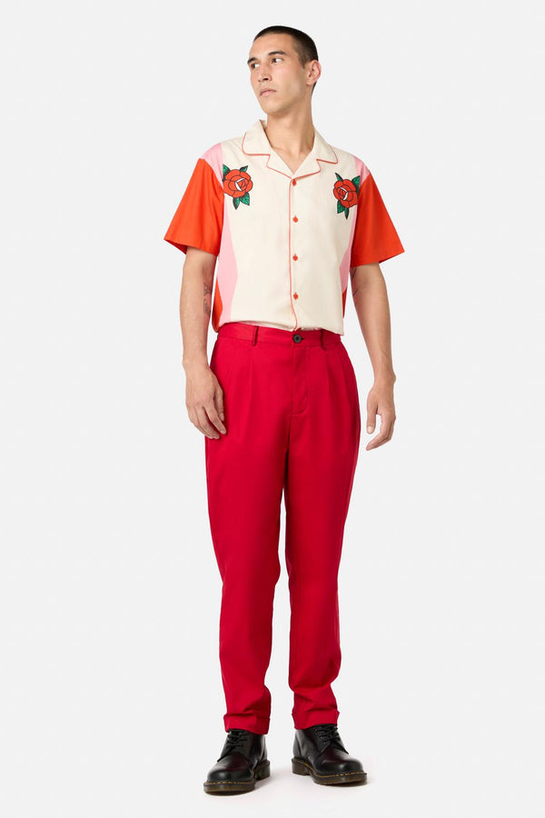 Dangerfield - Love Letter Heart Unisex Pants - red