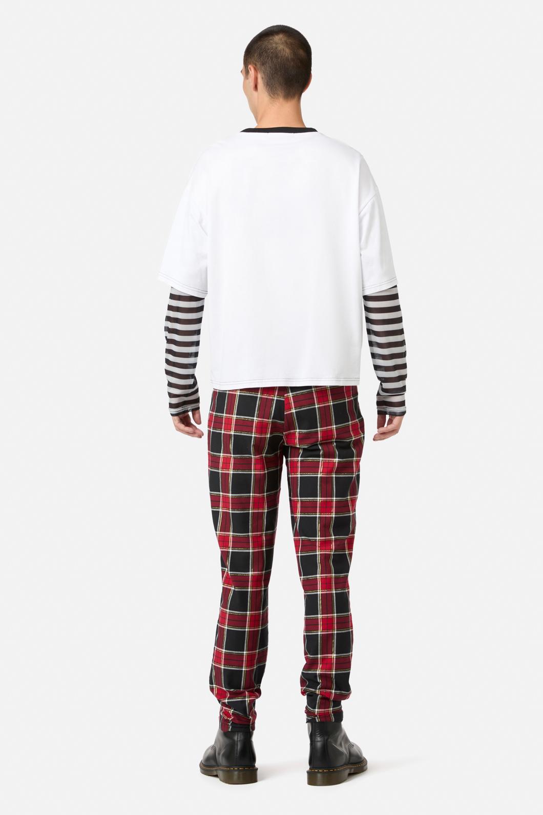 Dangerfield - Immaculate Contrast LS Tee - white