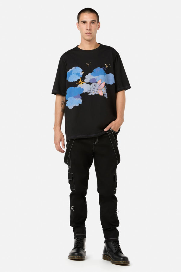 Dangerfield - Moon Time Unisex Tee - black