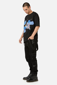 Dangerfield - Moon Time Unisex Tee - black