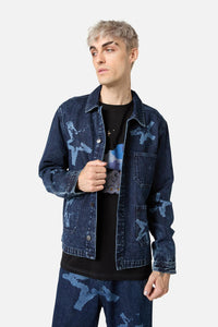 Dangerfield - Nevermind Unisex Chore Jacket - blue-black