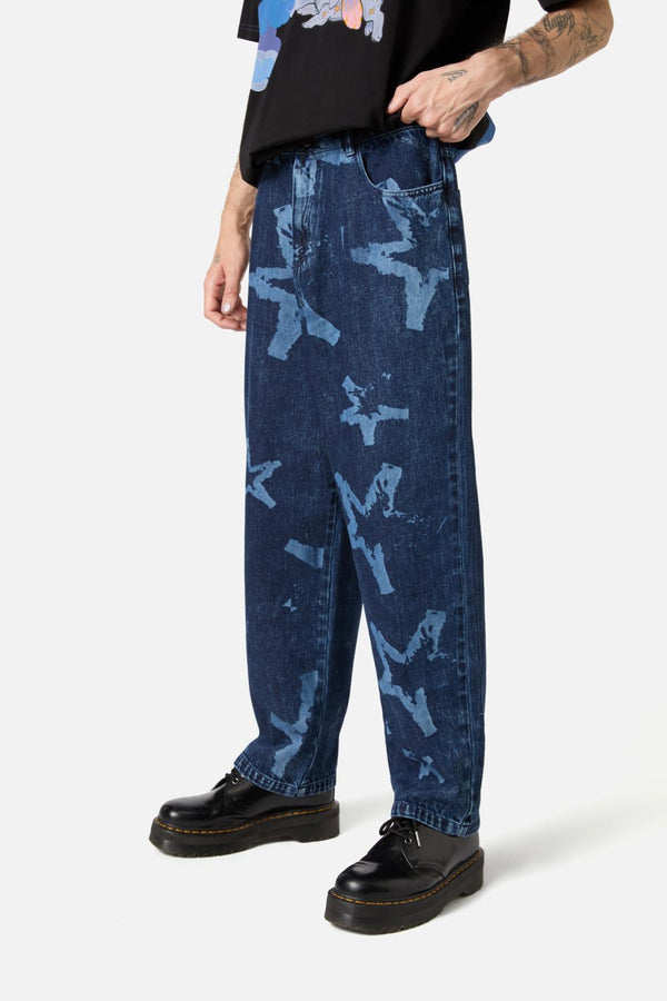 Dangerfield - Nevermind Unisex Jean - blue-black