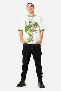 Dangerfield - Fancy Frog Tee - cream