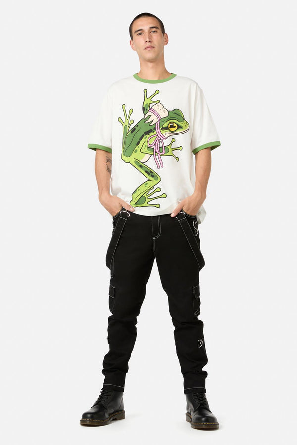 Dangerfield - Fancy Frog Tee - cream