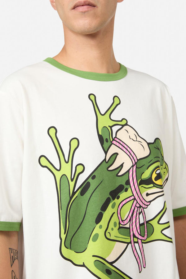 Dangerfield - Fancy Frog Tee - cream