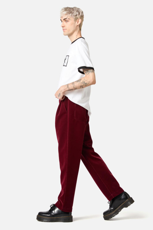 Dangerfield - Prestige Cord Pants - red-black