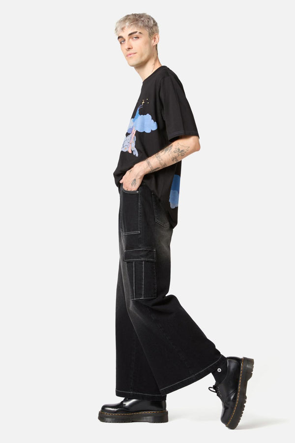 Dangerfield - Baggy Unisex Jeans - black