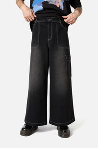 Dangerfield - Baggy Unisex Jeans - black
