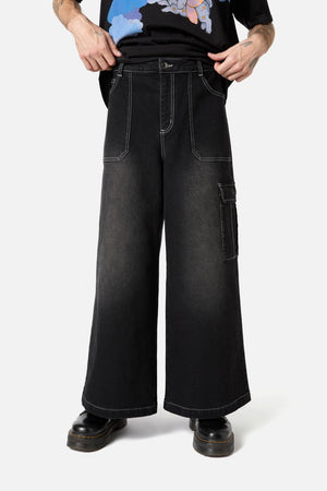 Dangerfield - Baggy Unisex Jeans - black