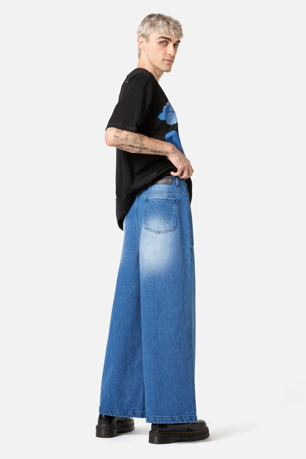 Dangerfield - Baggy Unisex Jeans - blue