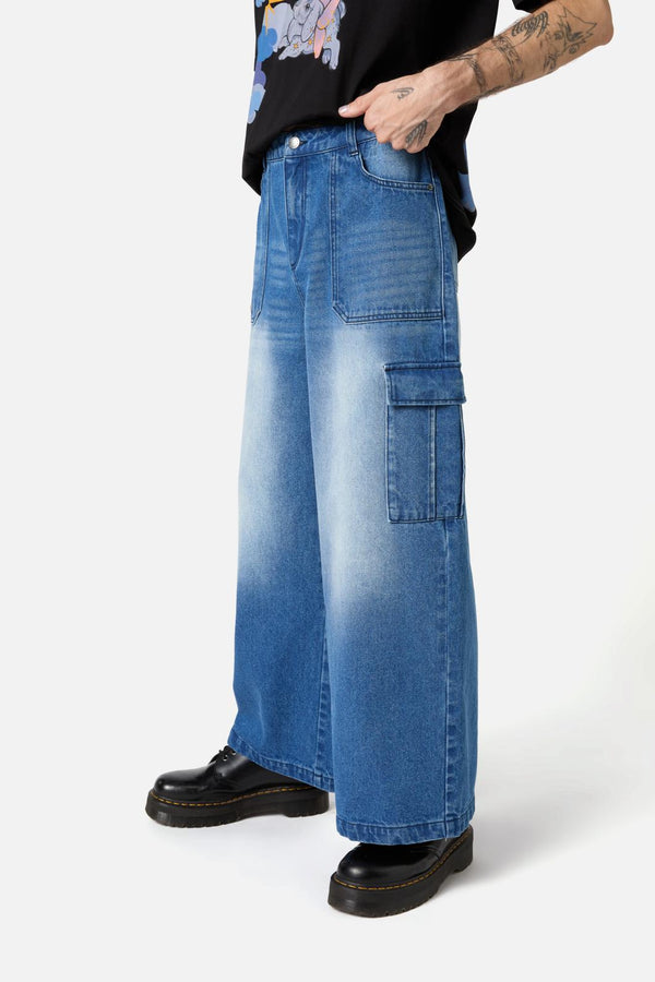 Dangerfield - Baggy Unisex Jeans - blue