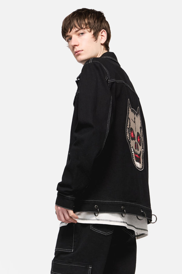 Dangerfield - Little Bitter Goth Denim Jacket - black