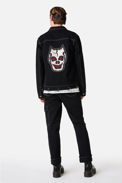 Dangerfield - Little Bitter Goth DenimJacket - black