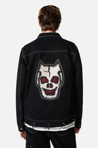 Dangerfield - Little Bitter Goth Denim Jacket - black