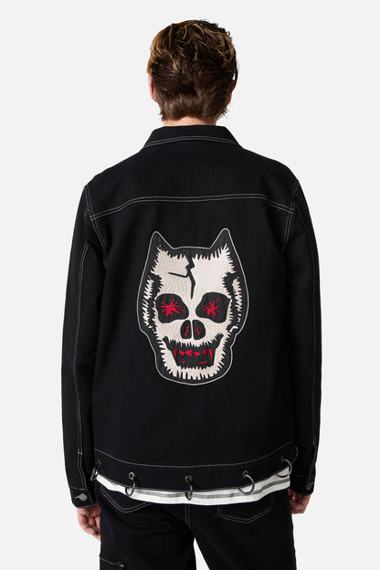 Dangerfield - Little Bitter Goth DenimJacket - black