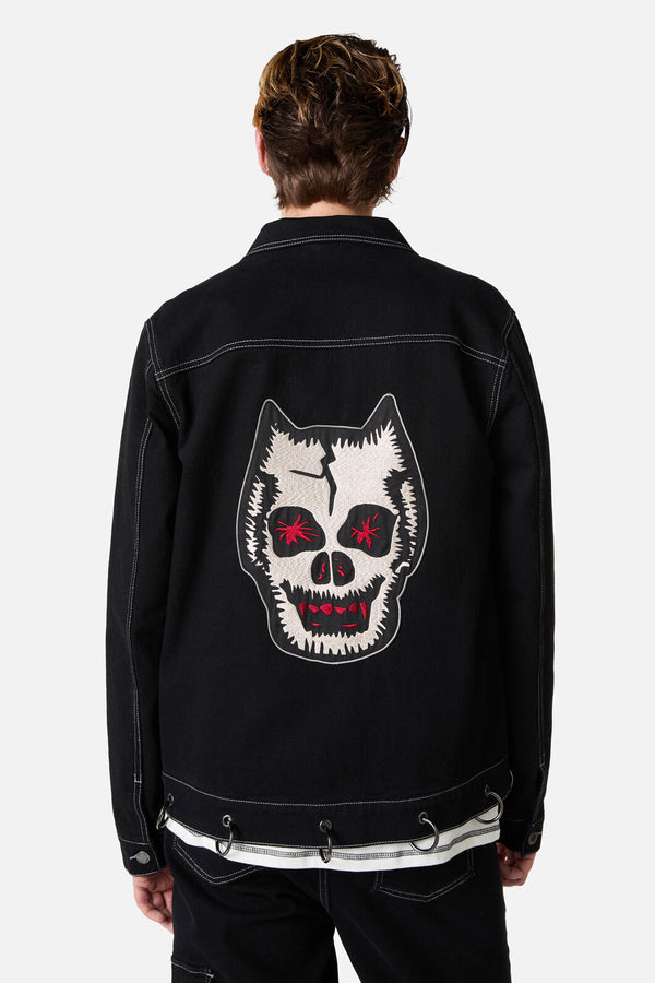 Dangerfield - Little Bitter Goth Denim Jacket - black