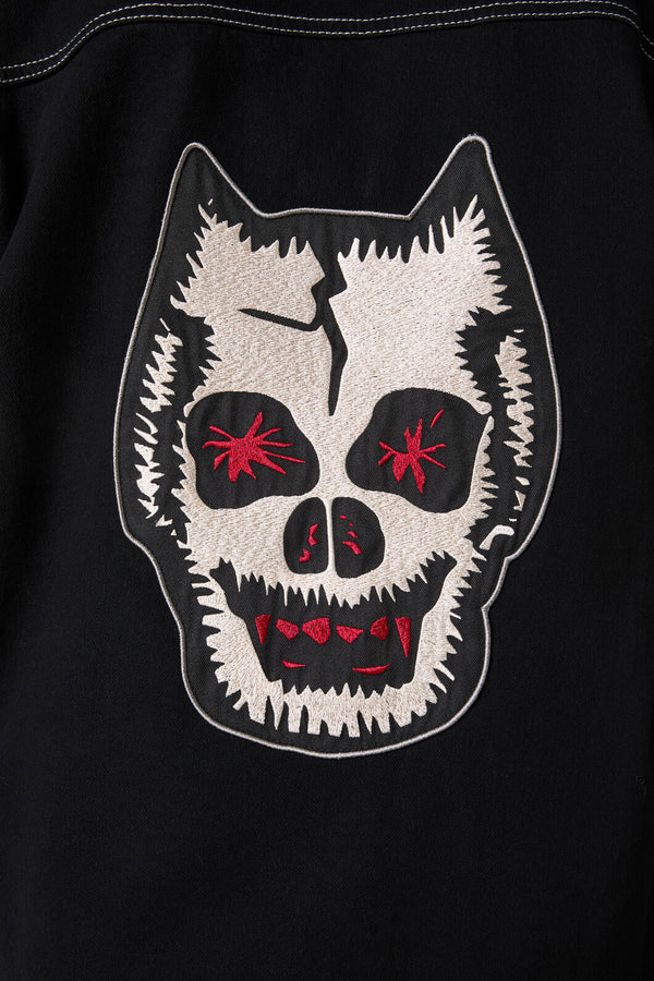 Dangerfield - Little Bitter Goth Denim Jacket - black