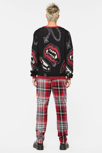 Dangerfield - Sucked In Knit Jumper - black