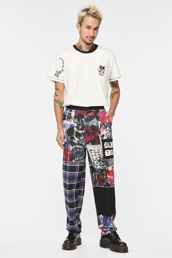 Dangerfield - Rotten Contrast Pants - multi