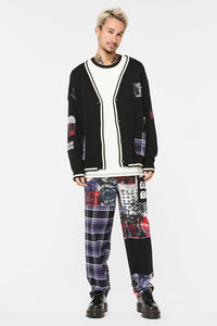 Dangerfield - Rot Grunge Cardi - black
