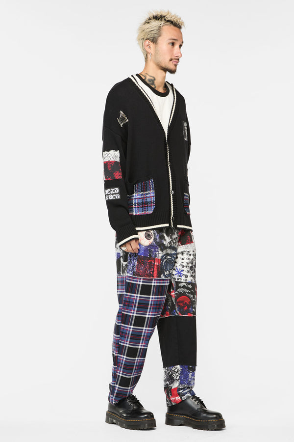 Dangerfield - Rot Grunge Cardi - black