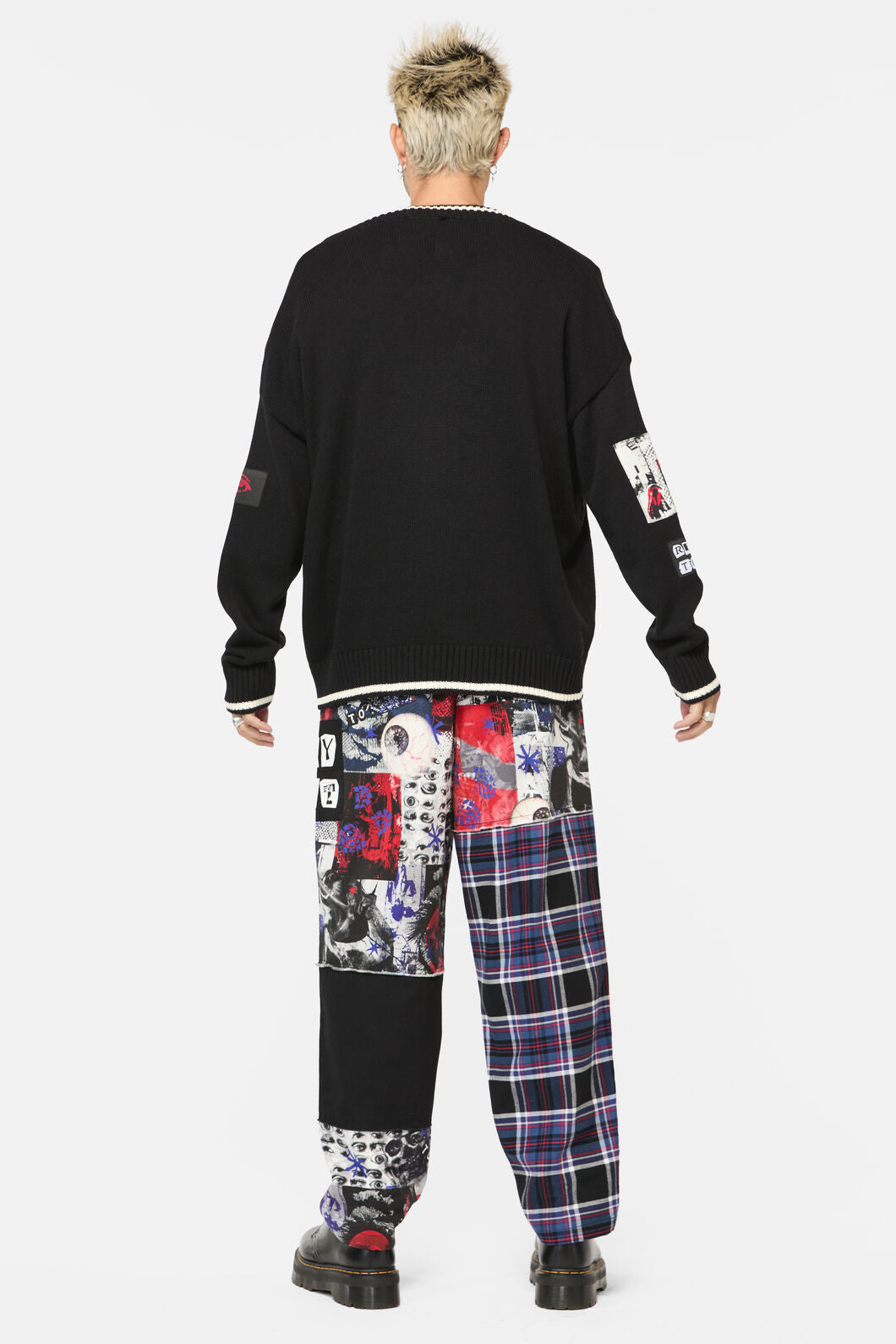 Dangerfield - Rot Grunge Cardi - black