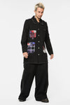 Dangerfield - Rot Grunge Denim Jacket - black