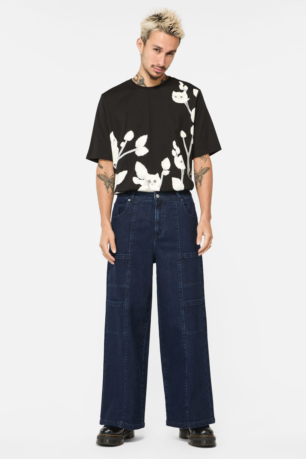 Dangerfield - Forgotten City Pocket Cargo Jeans - indigo