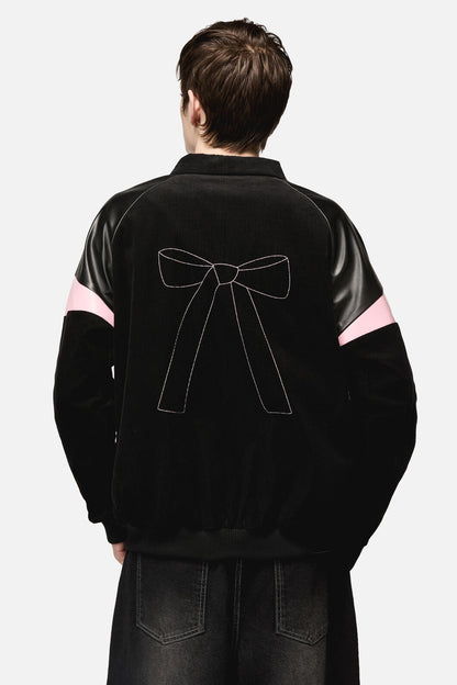 Dangerfield - Catkins ChordPanelBomberJacket - black