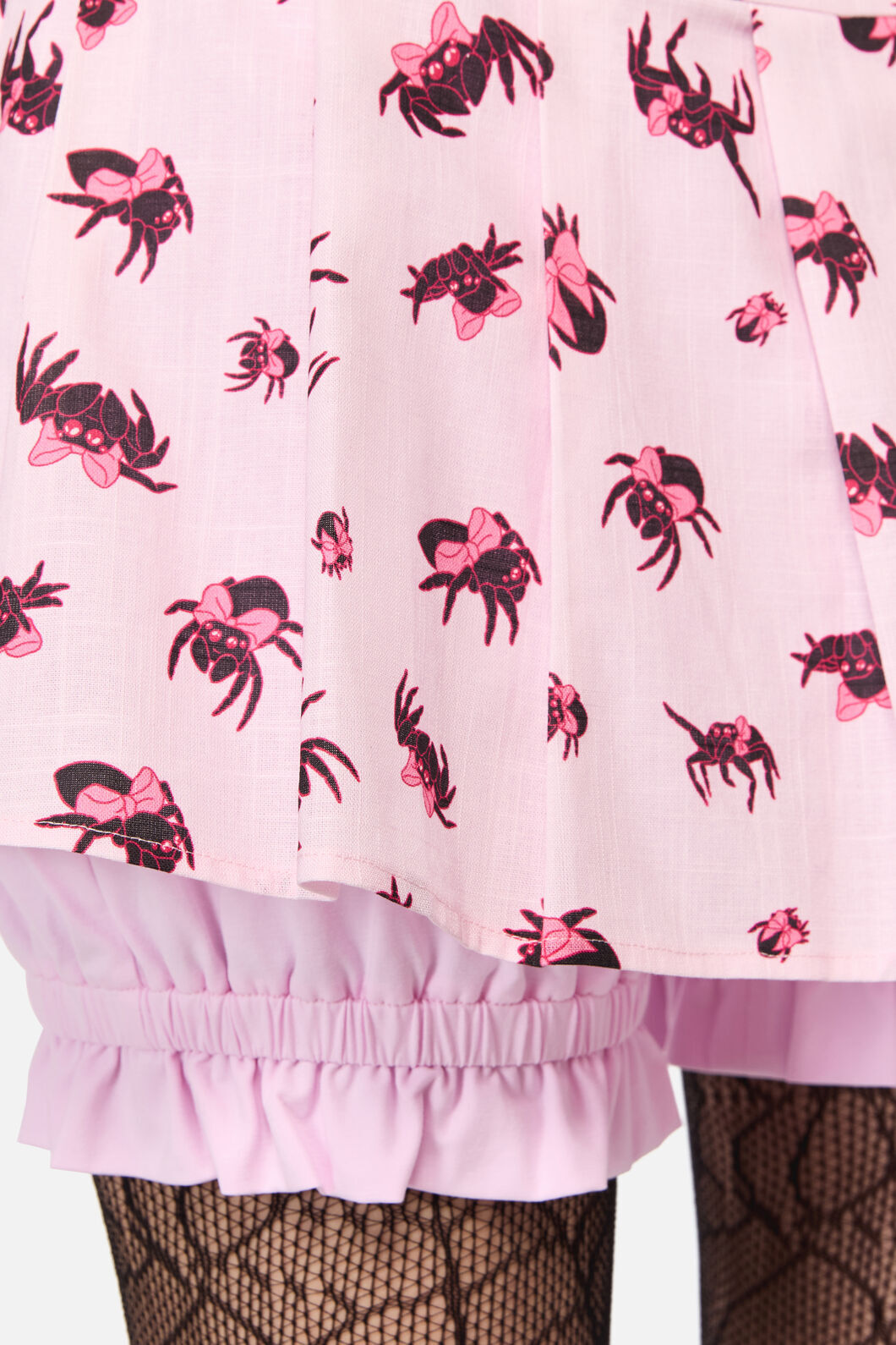 Dangerfield - Rococo Life Spider Print Bow B - pink