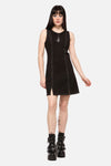 Dangerfield - Dark Pieridae Charm Basic Dress - black
