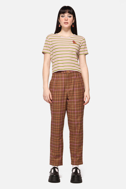 Dangerfield - Grazing Stripe Pocket Tee - rainbow