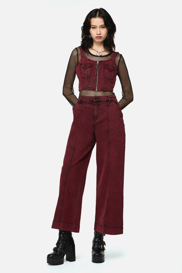 Dangerfield - Barb Denim Jean - red