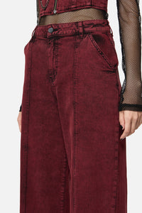 Dangerfield - Barb Denim Jean - red