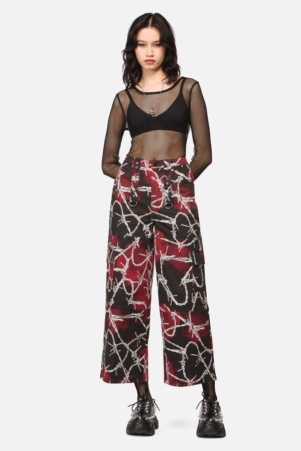 Dangerfield - Sharp Hearted Cargo Pant - multi