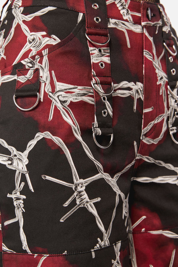 Dangerfield - Sharp Hearted Cargo Pant - multi