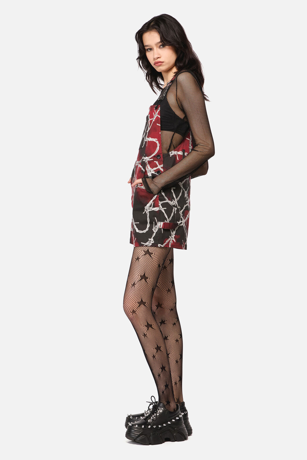 Dangerfield - Sharp Hearted Short Overall - multi