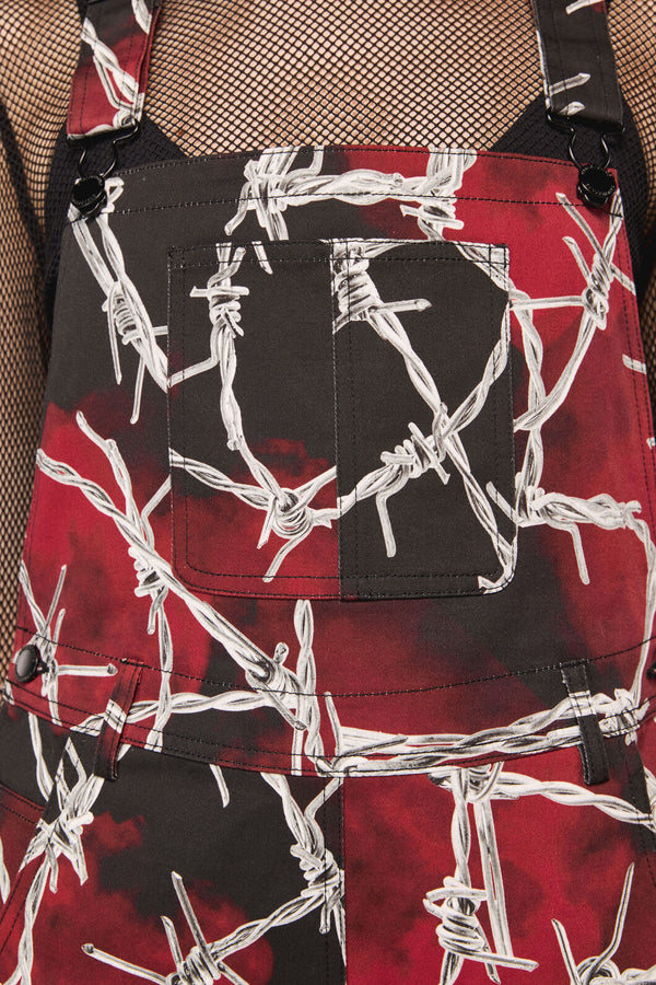 Dangerfield - Sharp Hearted Short Overall - multi