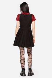 Dangerfield - Defiant Punk Trim Pinafore - black