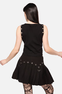 Dangerfield - Defiant Punk Trim Tank - black