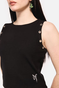 Dangerfield - Defiant Punk Trim Tank - black