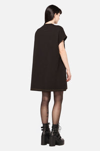 Dangerfield - Lawless Oversized Tee Dress - black