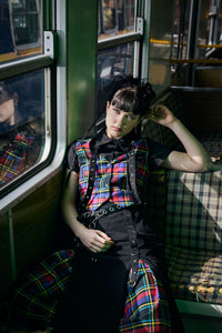 Dangerfield - Anarchic Tartan Vest - multi
