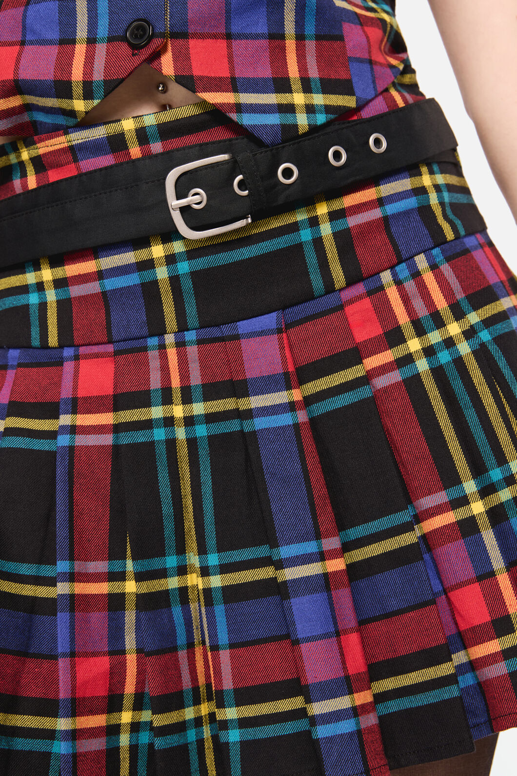 Dangerfield - Anarchic Tartan Skort - multi
