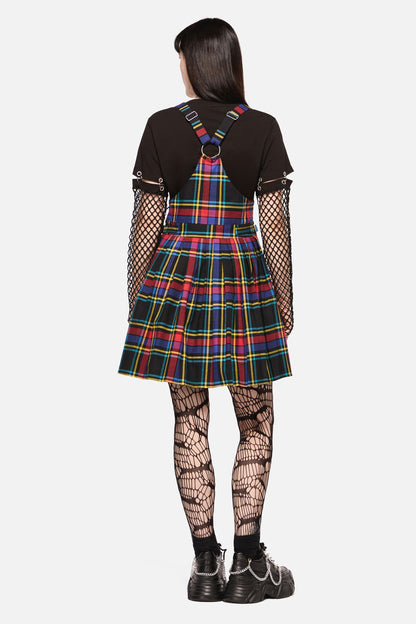 Dangerfield - Anarchic Tartan Pinafore - multi